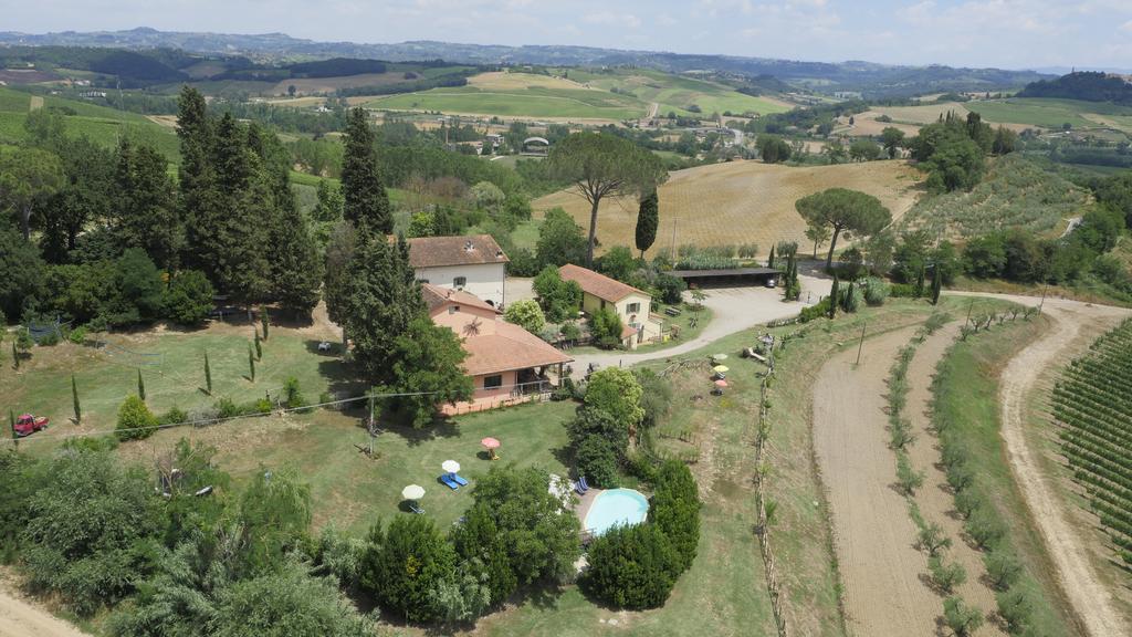 Agriturismo Podere Poggio Ai Cieli San Gimignano Kültér fotó